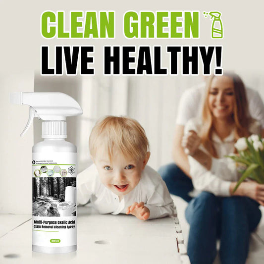 Powerful Oxalic Acid Multi-Surface Stain Remover Spray - Rust & Limescale Cleaner