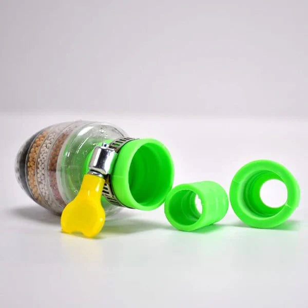 Universal 6-Layer Faucet Water Purifier Filter, Dual Pack for Clean Drinking