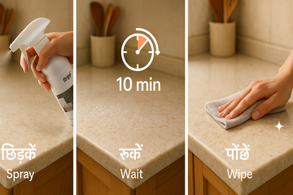 Powerful Oxalic Acid Multi-Surface Stain Remover Spray - Rust & Limescale Cleaner