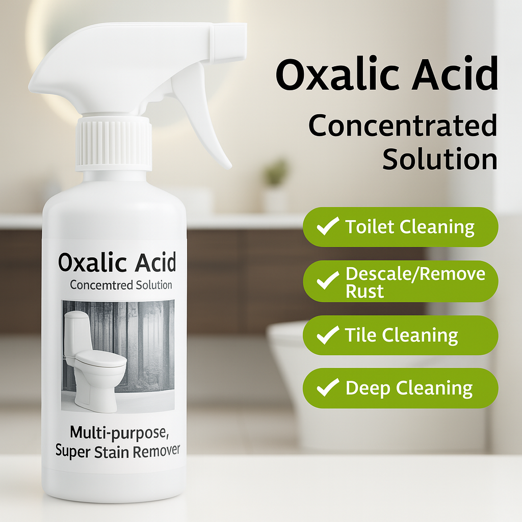 Powerful Oxalic Acid Multi-Surface Stain Remover Spray - Rust & Limescale Cleaner